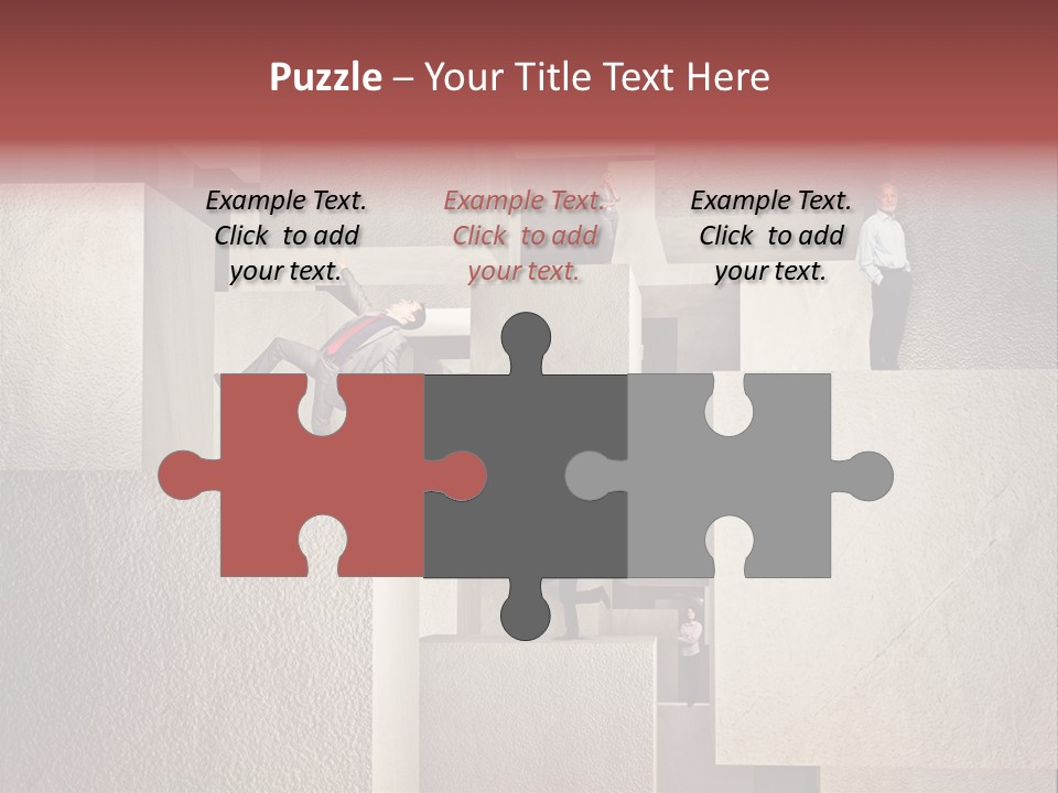 Solution Concrete Team PowerPoint Template