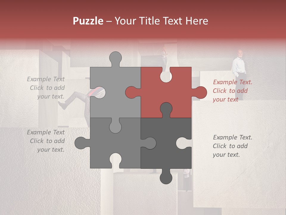 Solution Concrete Team PowerPoint Template