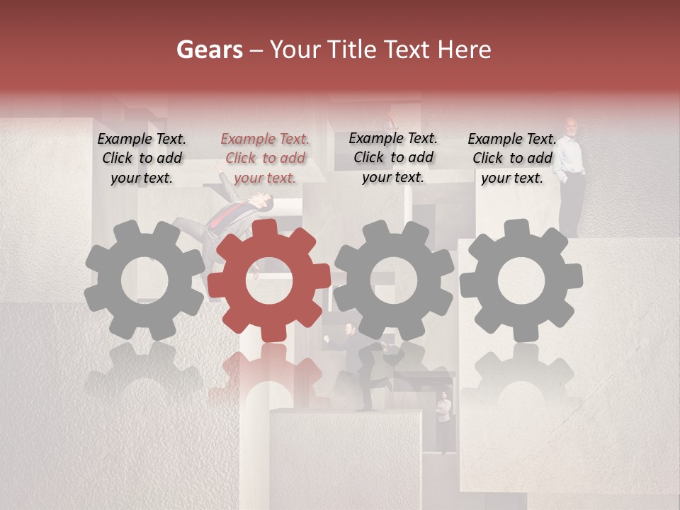 Solution Concrete Team PowerPoint Template