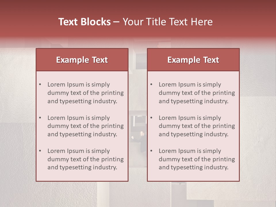 Solution Concrete Team PowerPoint Template