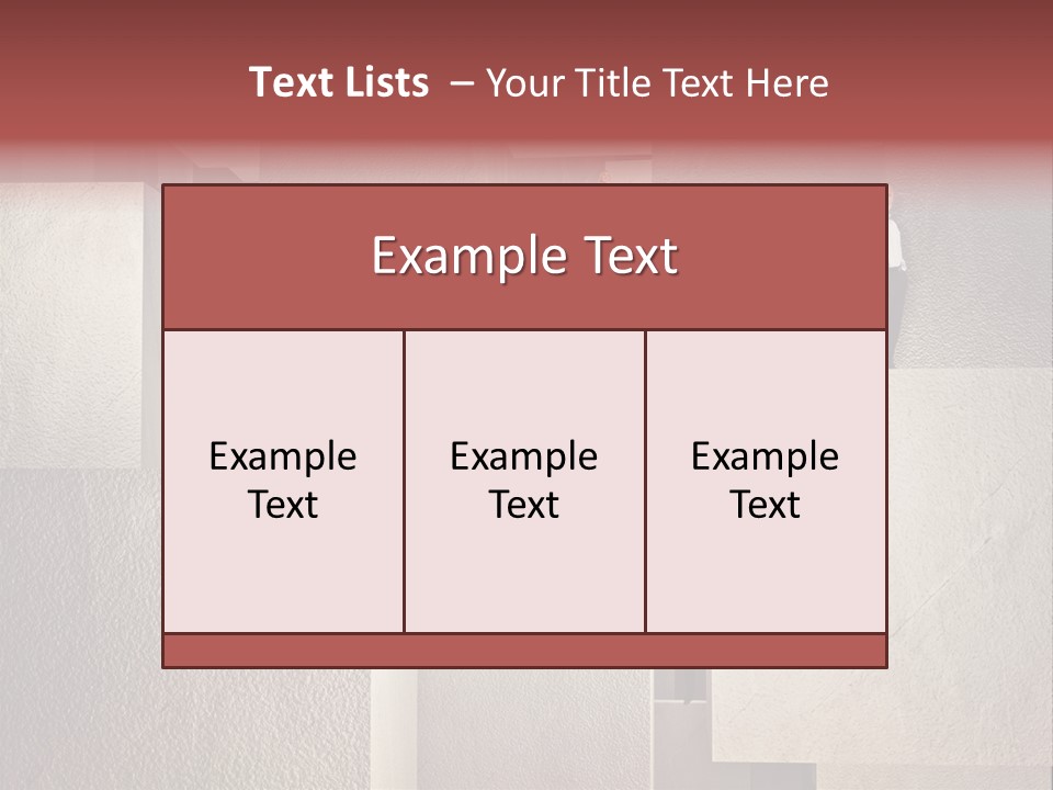 Solution Concrete Team PowerPoint Template