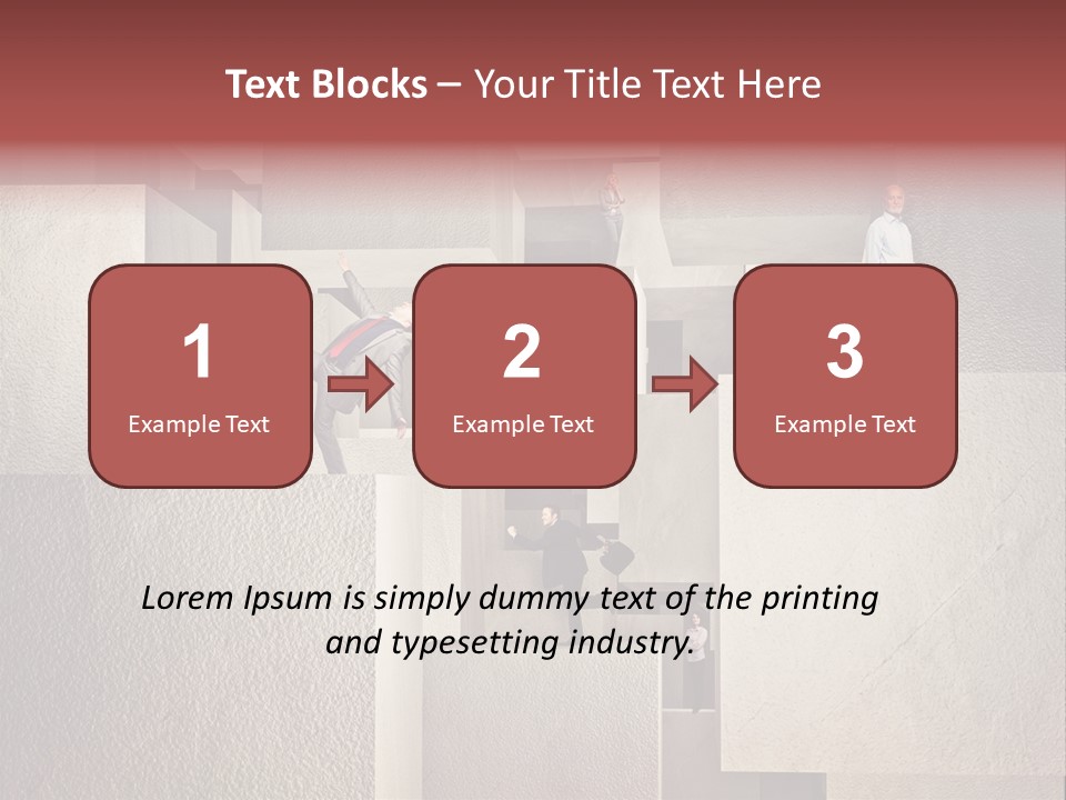 Solution Concrete Team PowerPoint Template