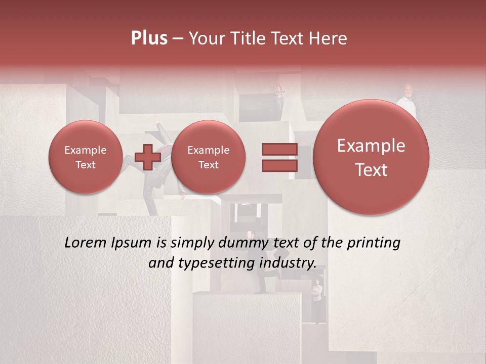 Solution Concrete Team PowerPoint Template