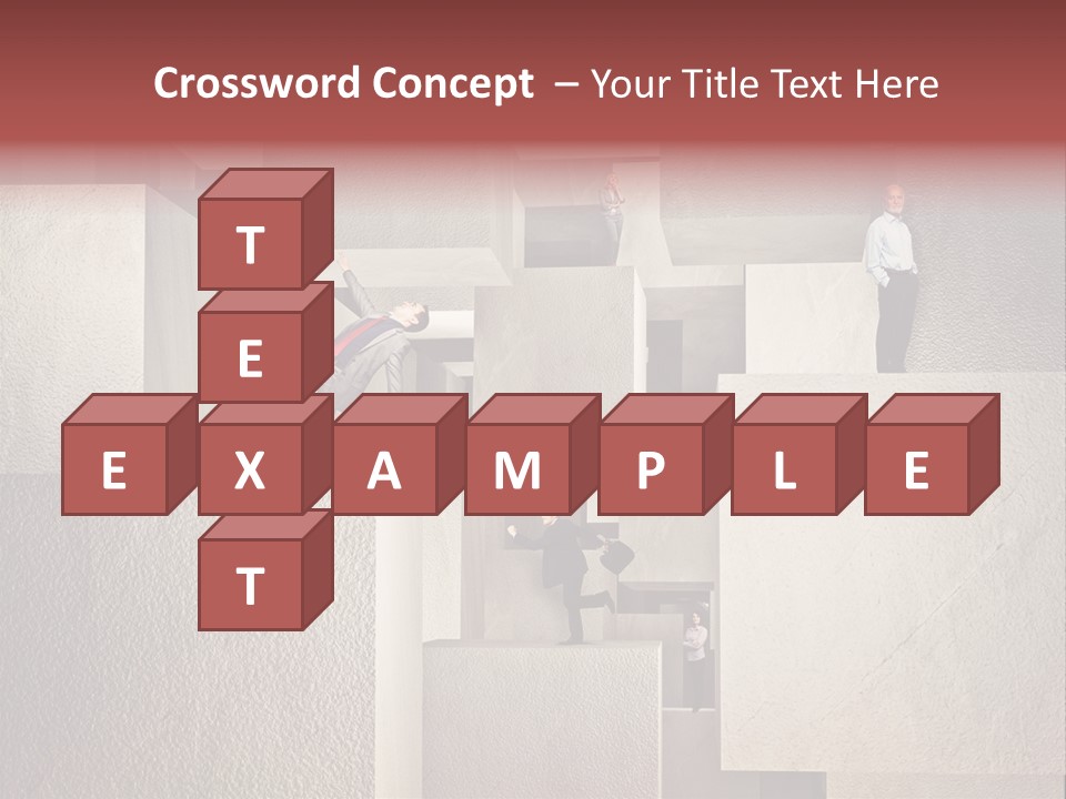 Solution Concrete Team PowerPoint Template