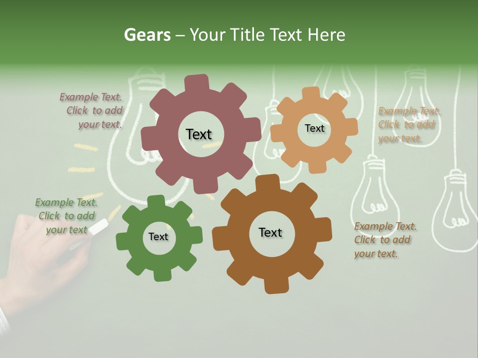 Chalk Creative Technology PowerPoint Template