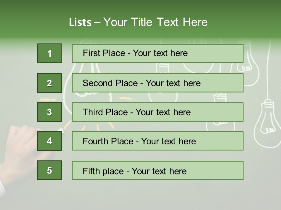 Chalk Creative Technology PowerPoint Template