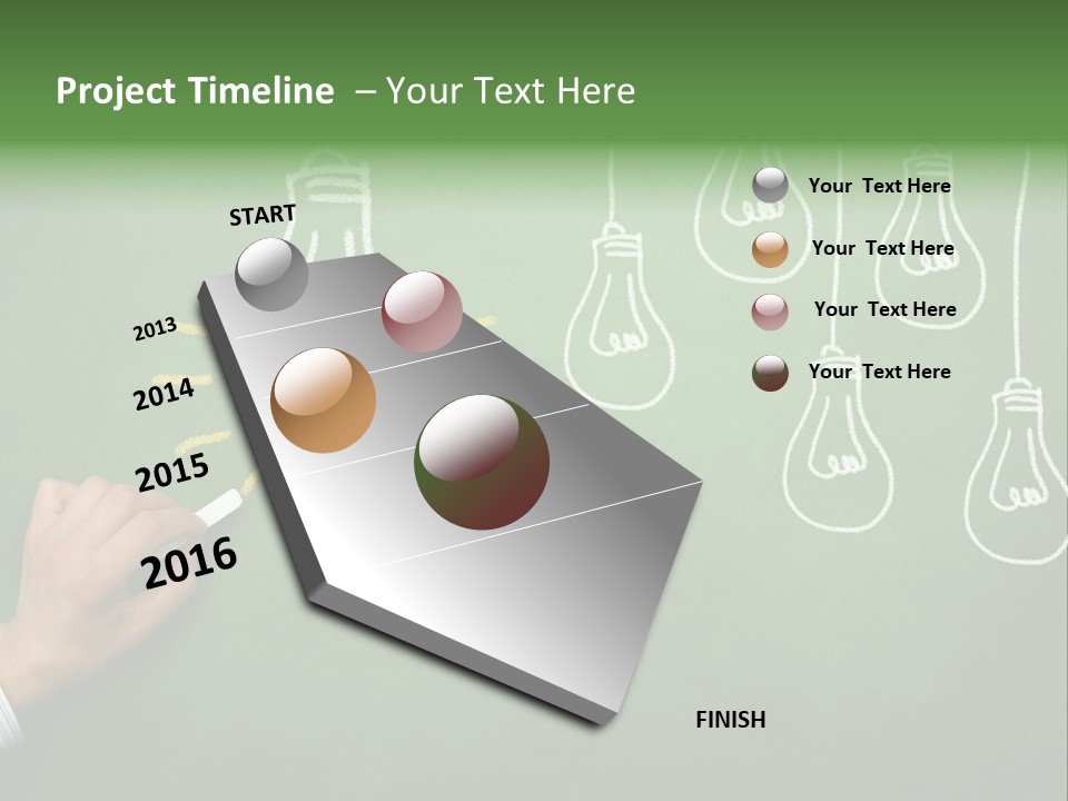 Chalk Creative Technology PowerPoint Template