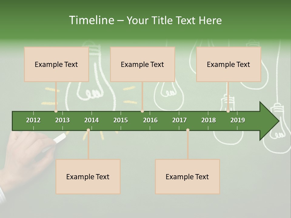 Chalk Creative Technology PowerPoint Template