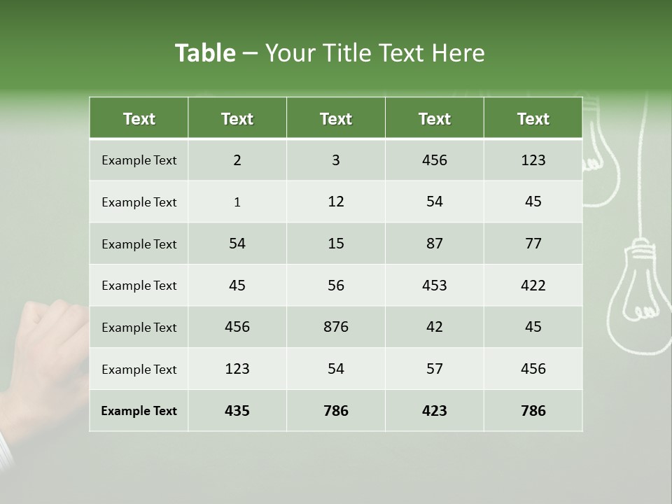 Chalk Creative Technology PowerPoint Template