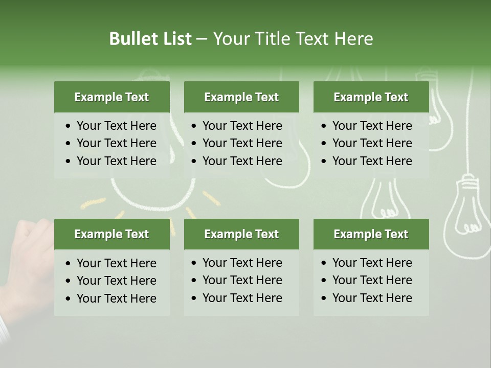 Chalk Creative Technology PowerPoint Template