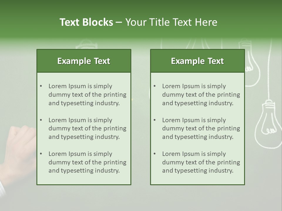 Chalk Creative Technology PowerPoint Template