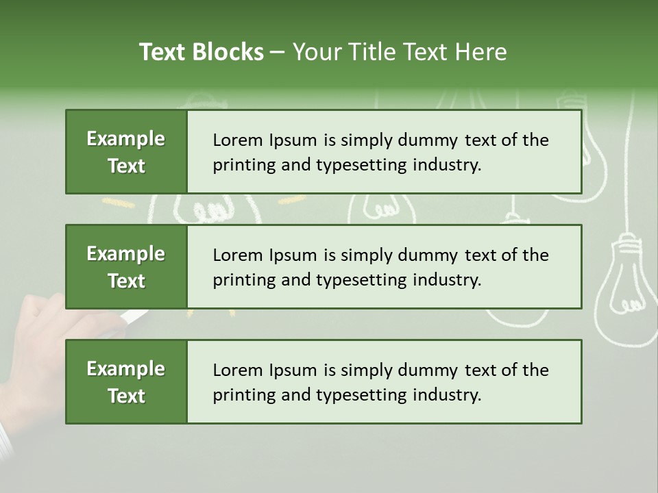 Chalk Creative Technology PowerPoint Template