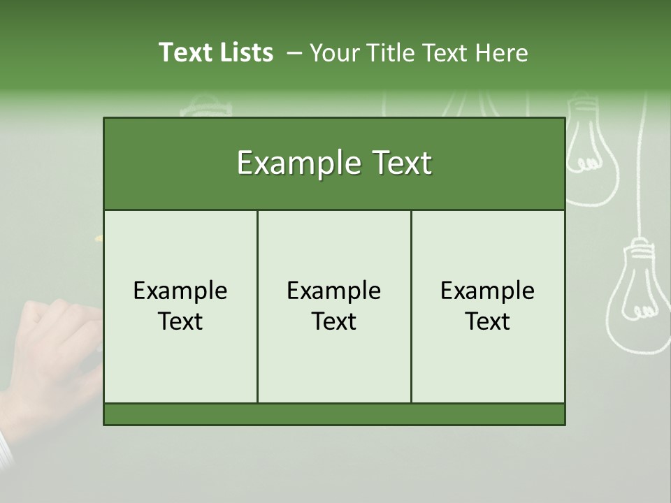 Chalk Creative Technology PowerPoint Template