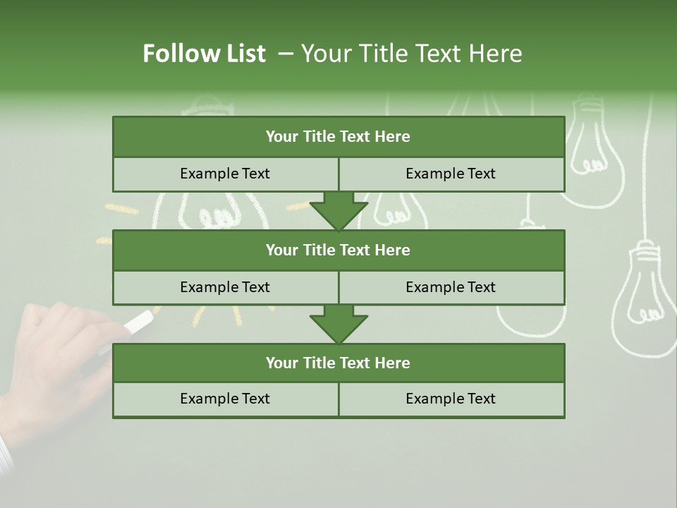 Chalk Creative Technology PowerPoint Template