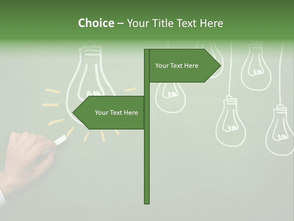 Chalk Creative Technology PowerPoint Template