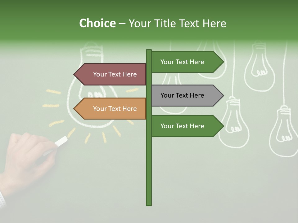Chalk Creative Technology PowerPoint Template
