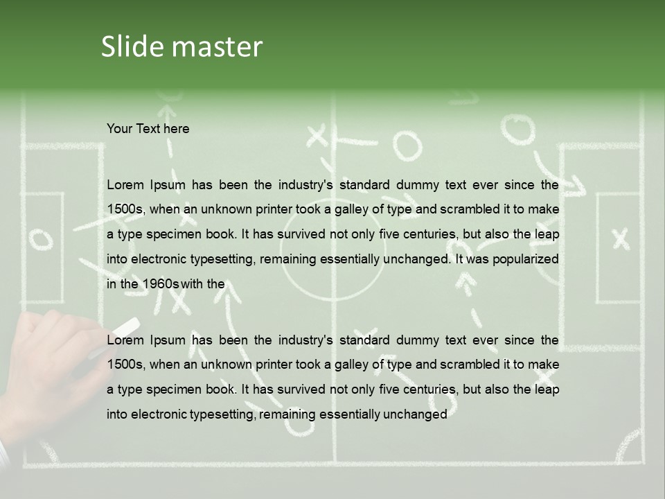 Black Play Repertory PowerPoint Template