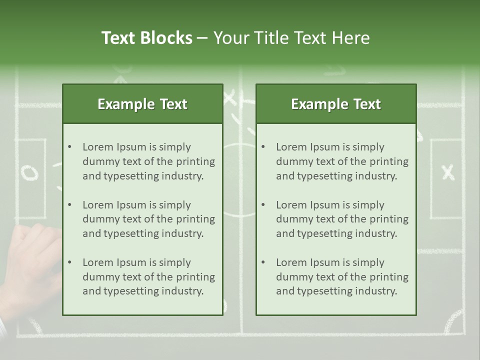 Black Play Repertory PowerPoint Template