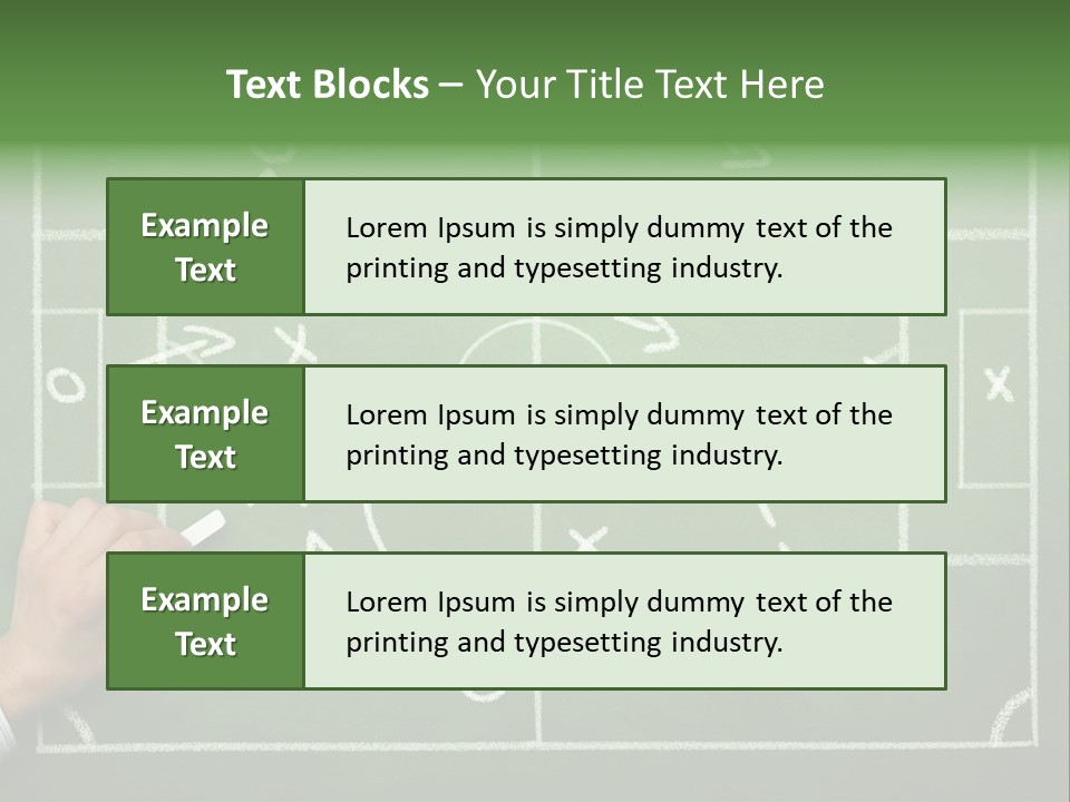 Black Play Repertory PowerPoint Template