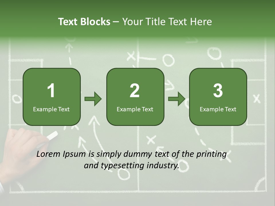 Black Play Repertory PowerPoint Template