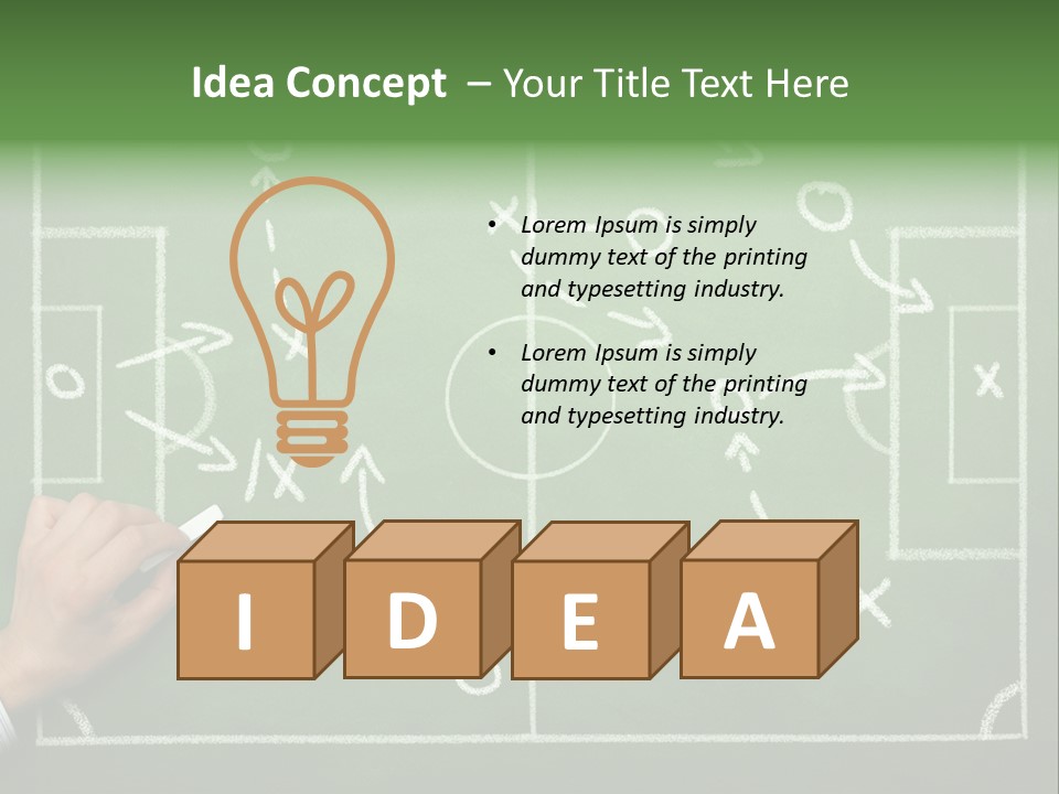 Black Play Repertory PowerPoint Template