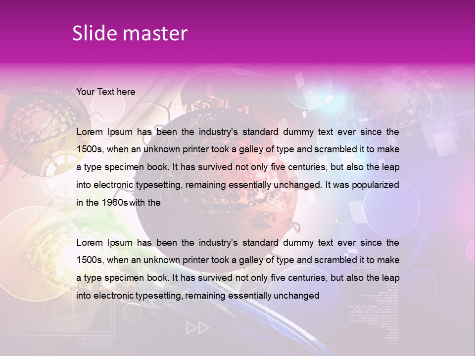 Graphic Disease Health PowerPoint Template