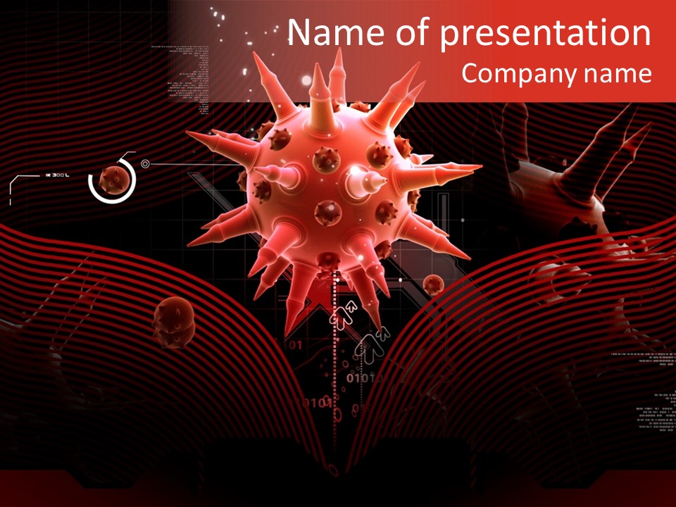 Imagination Organism Illustration PowerPoint Template