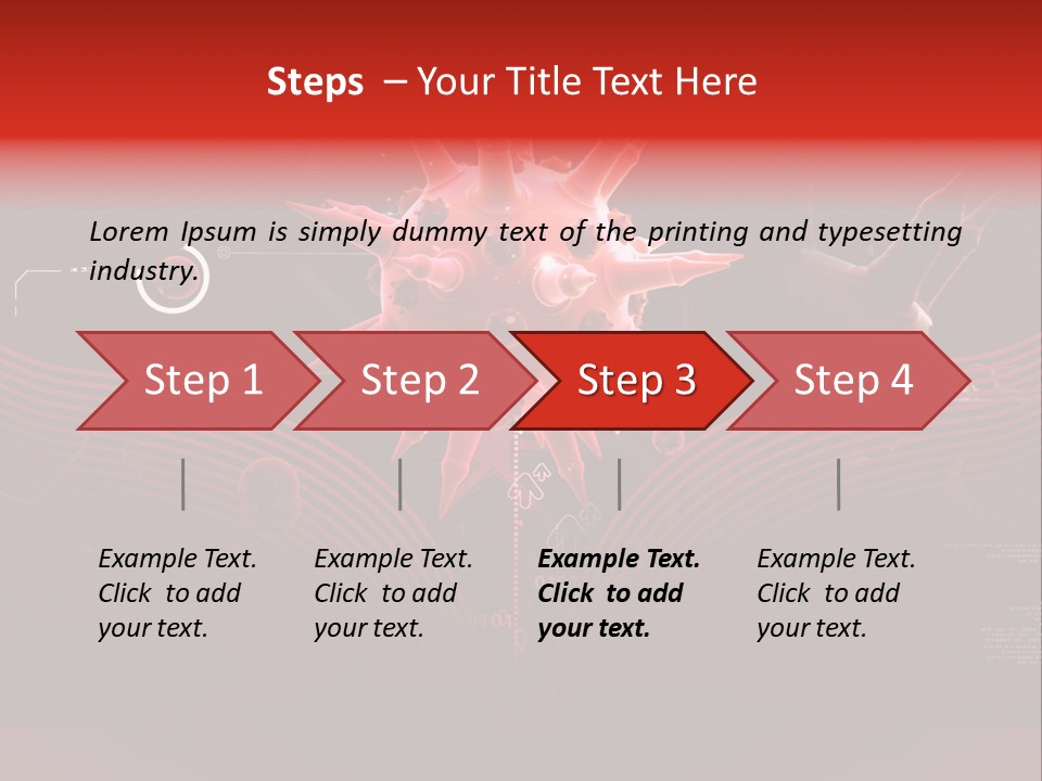 Imagination Organism Illustration PowerPoint Template