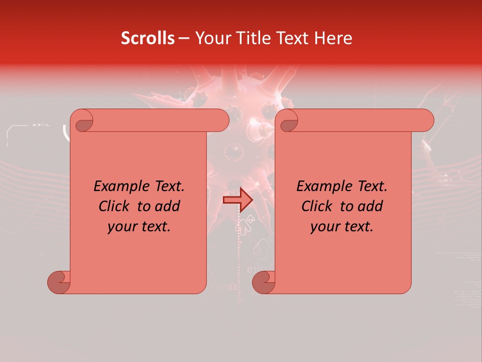 Imagination Organism Illustration PowerPoint Template