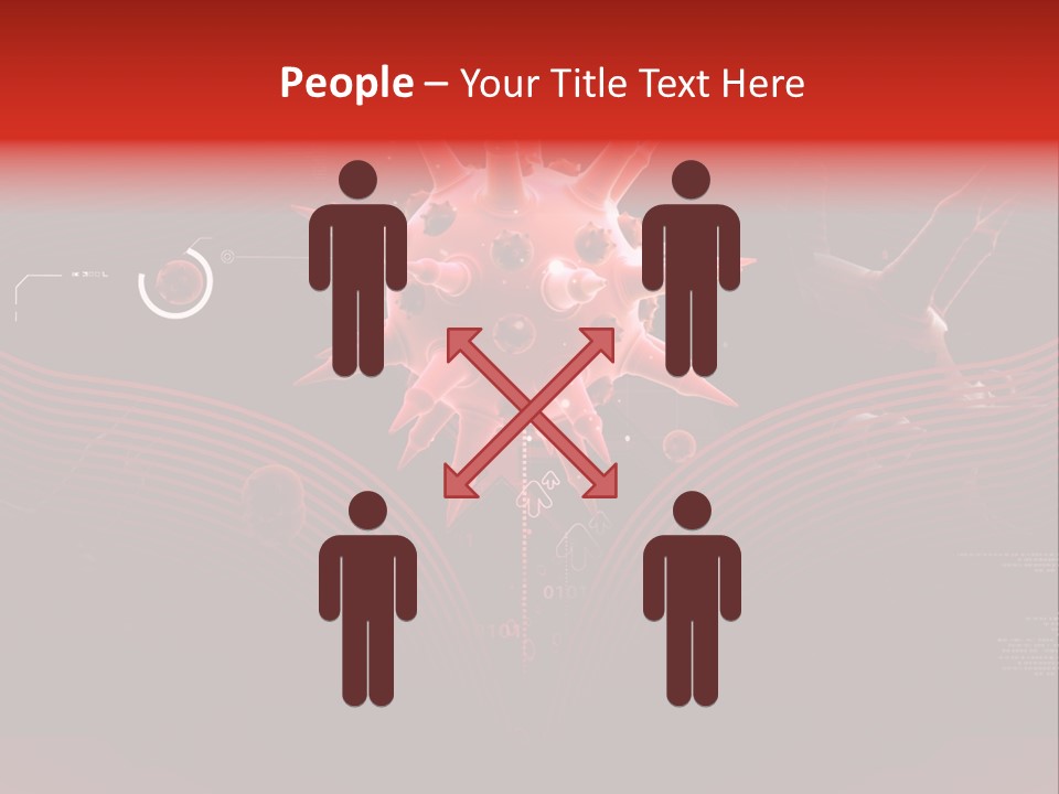 Imagination Organism Illustration PowerPoint Template