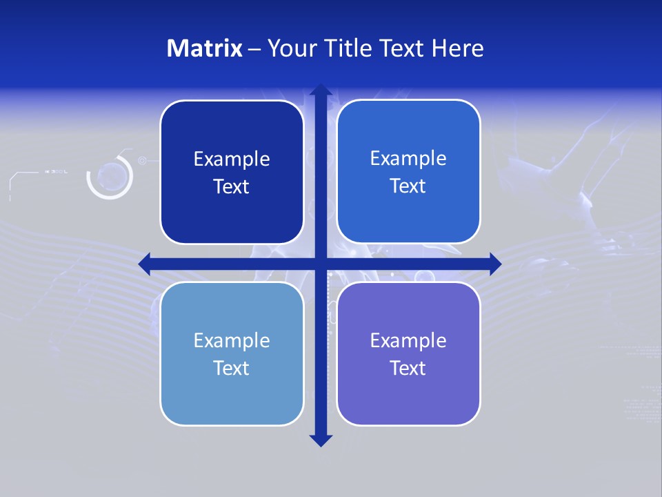 Science Virus Render PowerPoint Template