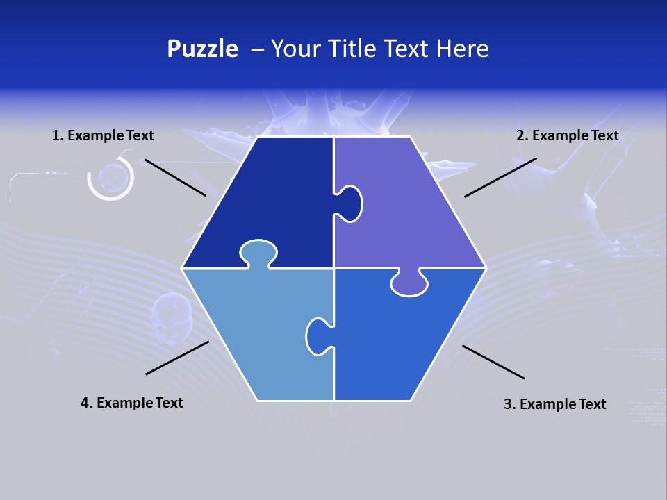 Science Virus Render PowerPoint Template