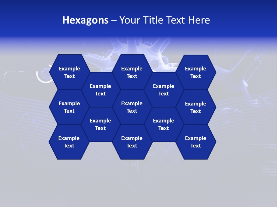 Science Virus Render PowerPoint Template