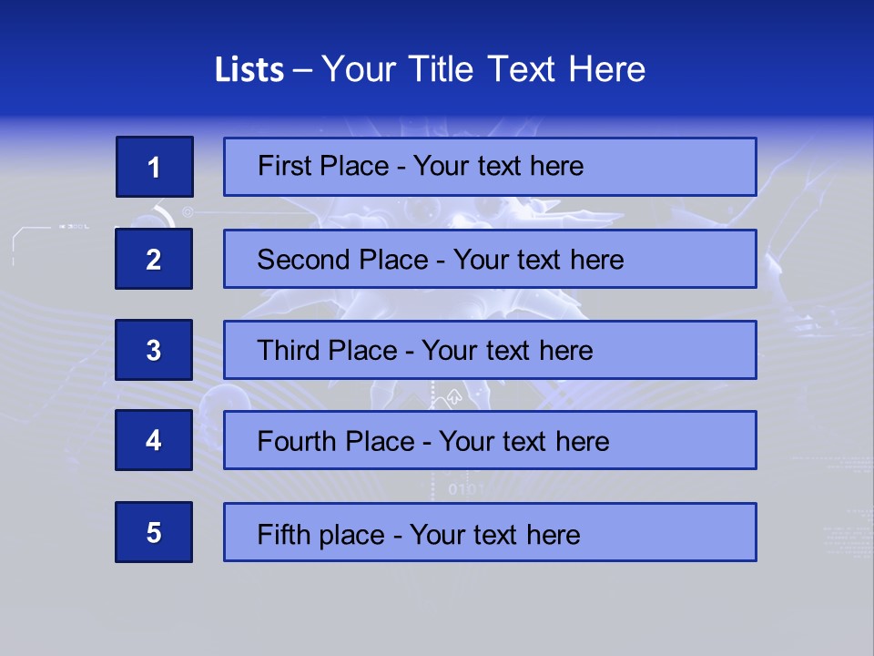 Science Virus Render PowerPoint Template