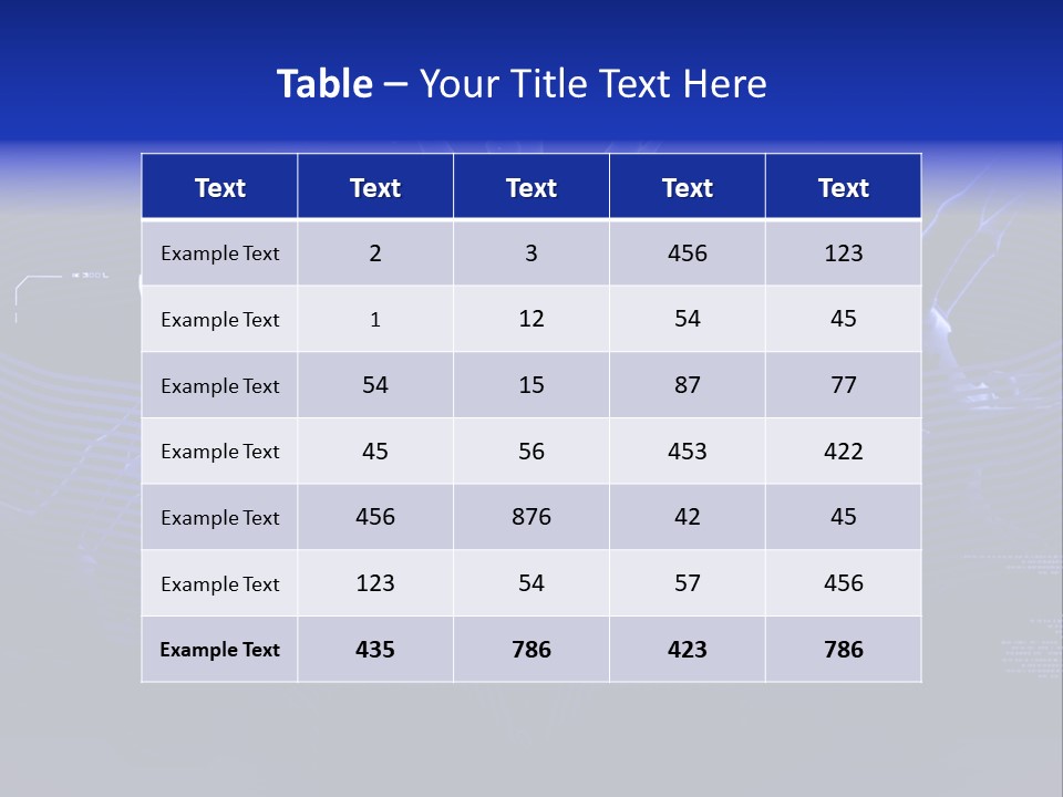 Science Virus Render PowerPoint Template