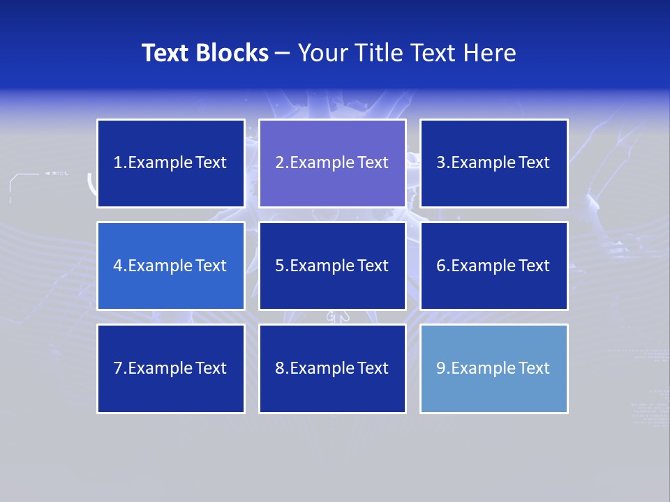 Science Virus Render PowerPoint Template