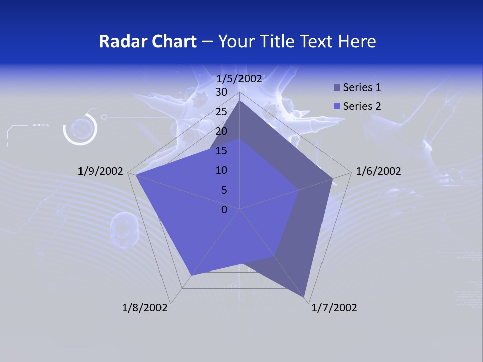 Science Virus Render PowerPoint Template