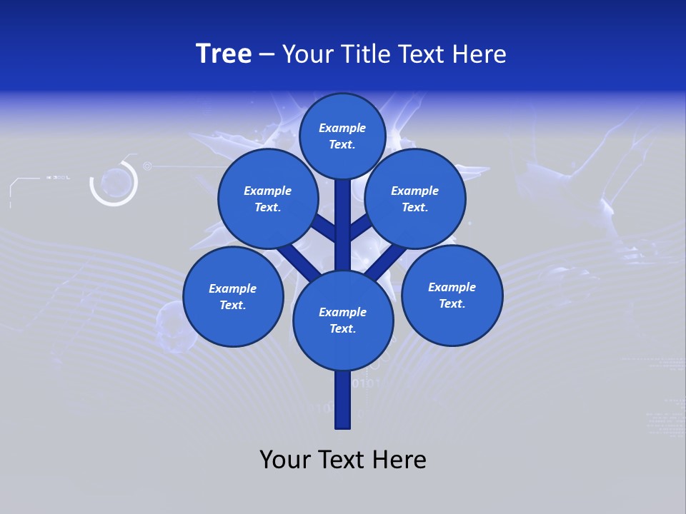 Science Virus Render PowerPoint Template