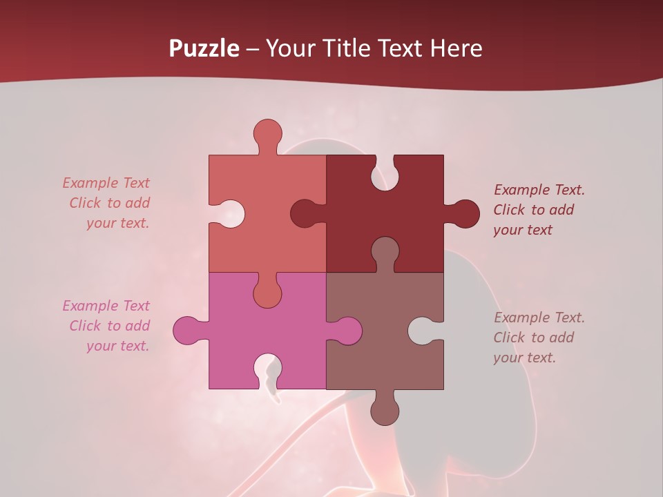 Maternity Embryo Conception PowerPoint Template