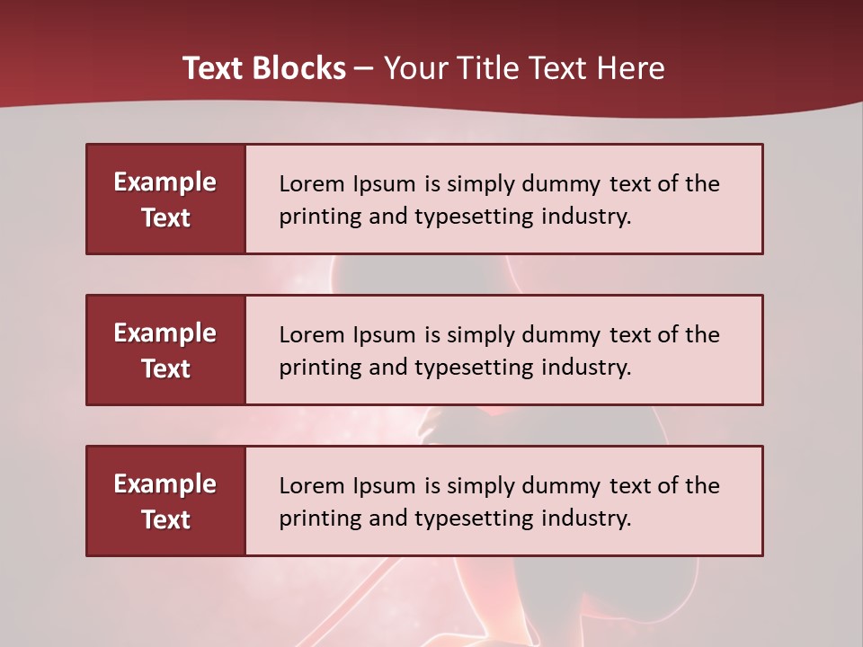 Maternity Embryo Conception PowerPoint Template