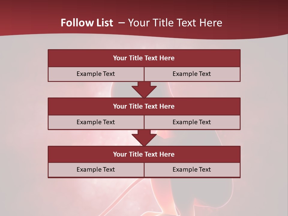 Maternity Embryo Conception PowerPoint Template