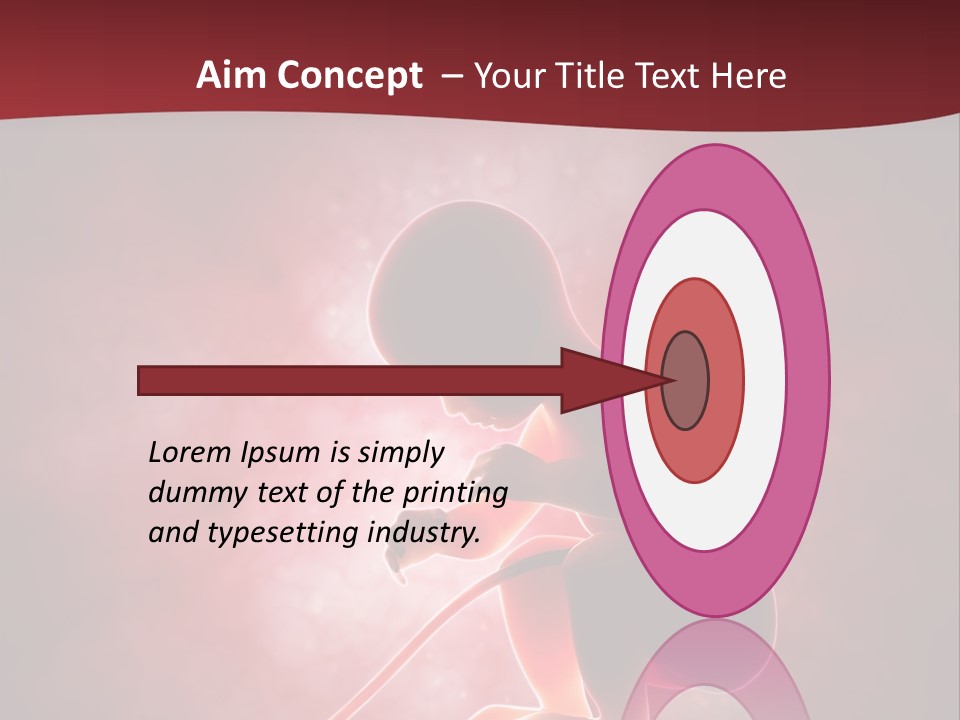 Maternity Embryo Conception PowerPoint Template