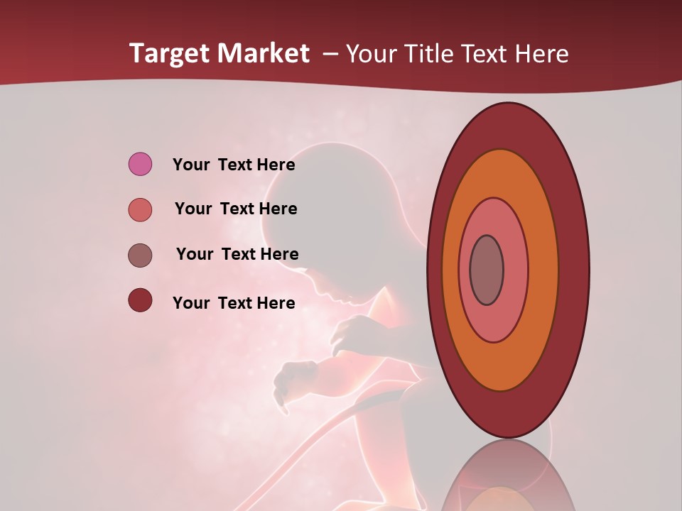 Maternity Embryo Conception PowerPoint Template