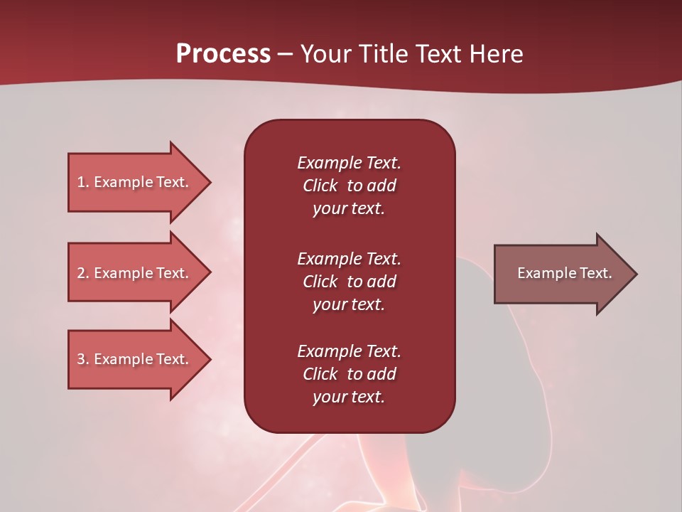 Maternity Embryo Conception PowerPoint Template