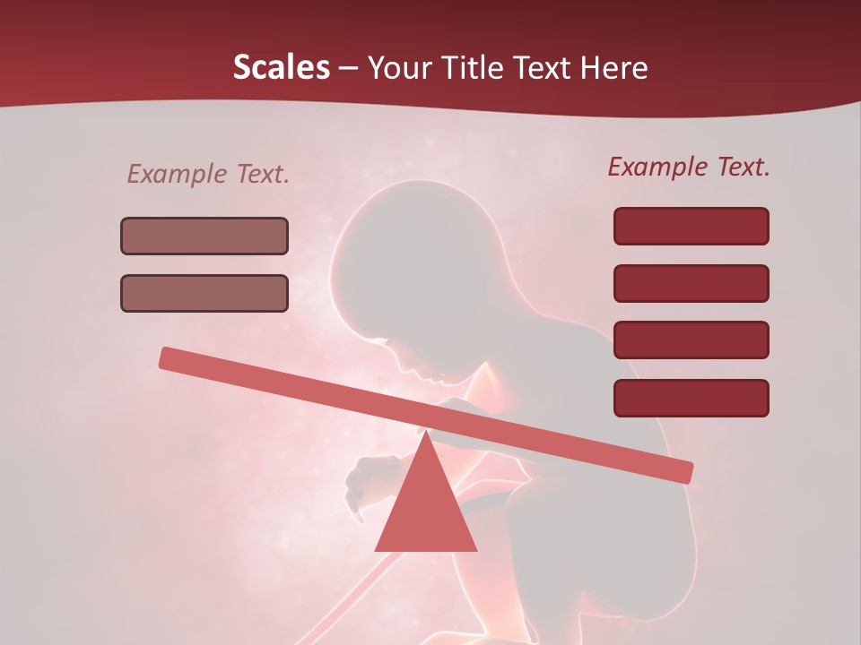 Maternity Embryo Conception PowerPoint Template