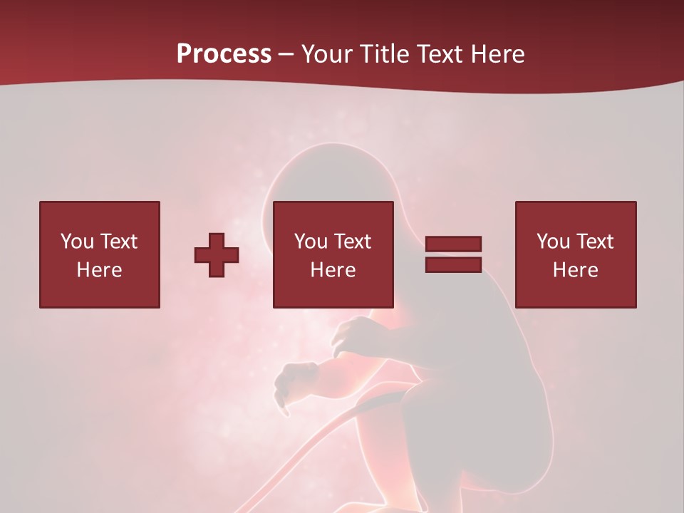 Maternity Embryo Conception PowerPoint Template