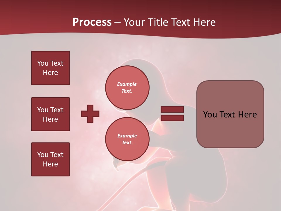 Maternity Embryo Conception PowerPoint Template