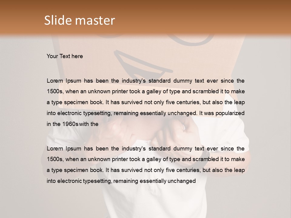 Case Icon False PowerPoint Template