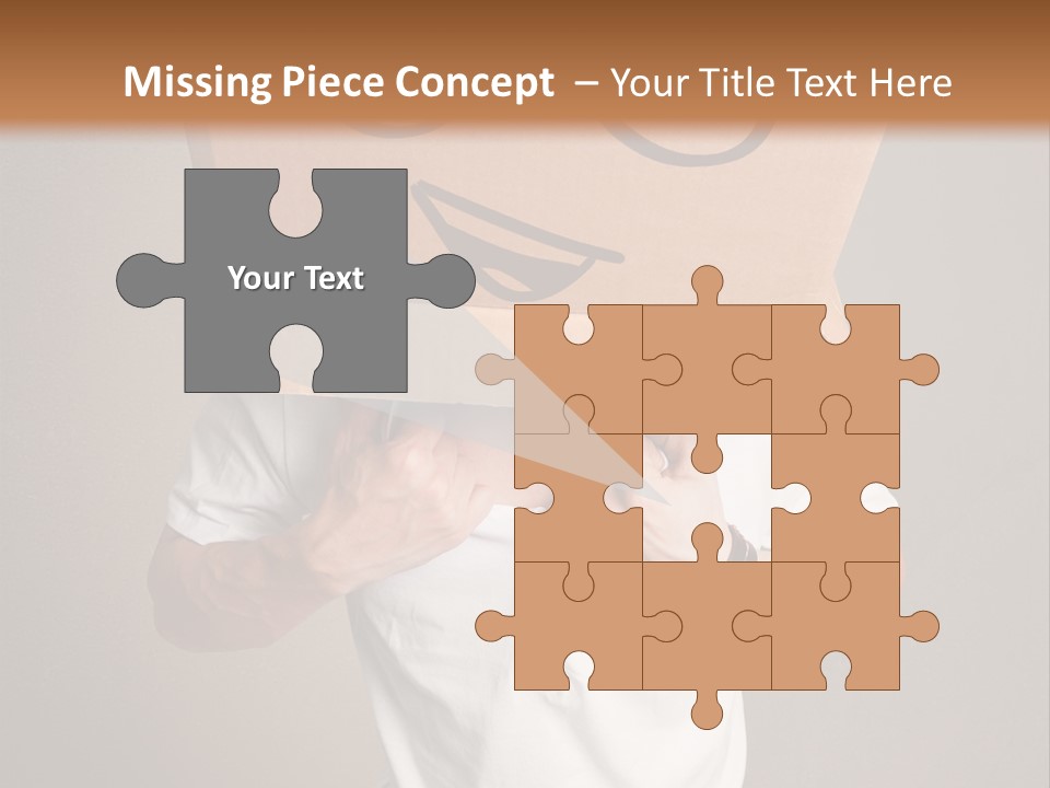 Case Icon False PowerPoint Template