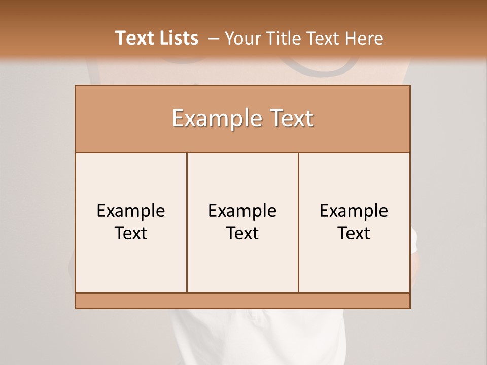 Case Icon False PowerPoint Template